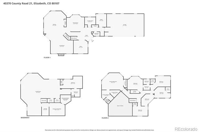 40370 County Road 21 Elizabeth, CO 80107