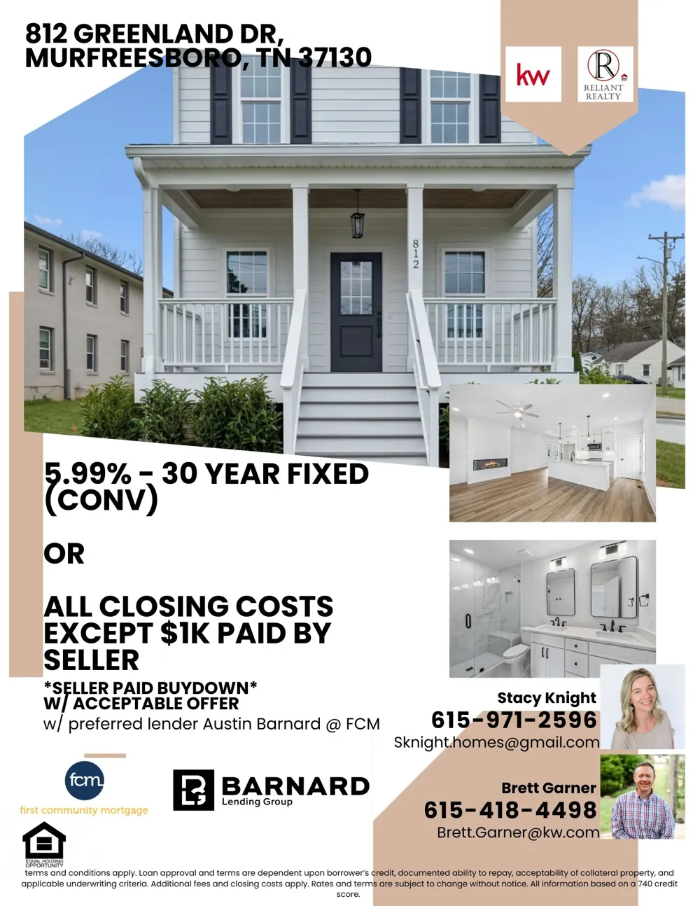 812 Greenland Dr Murfreesboro, TN 37130