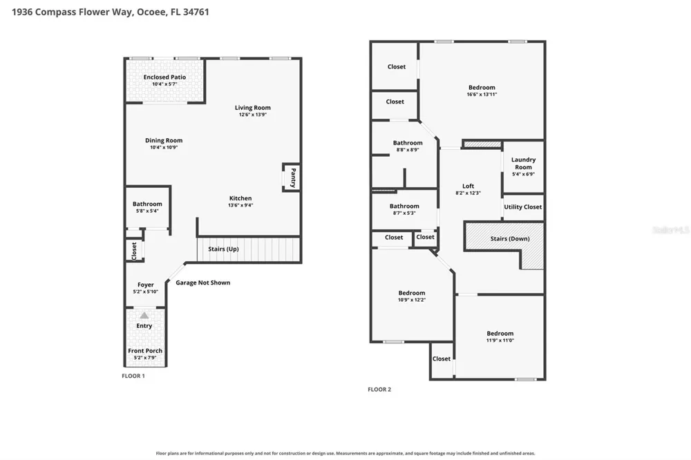 1936 COMPASS FLOWER WAY Ocoee, FL 34761