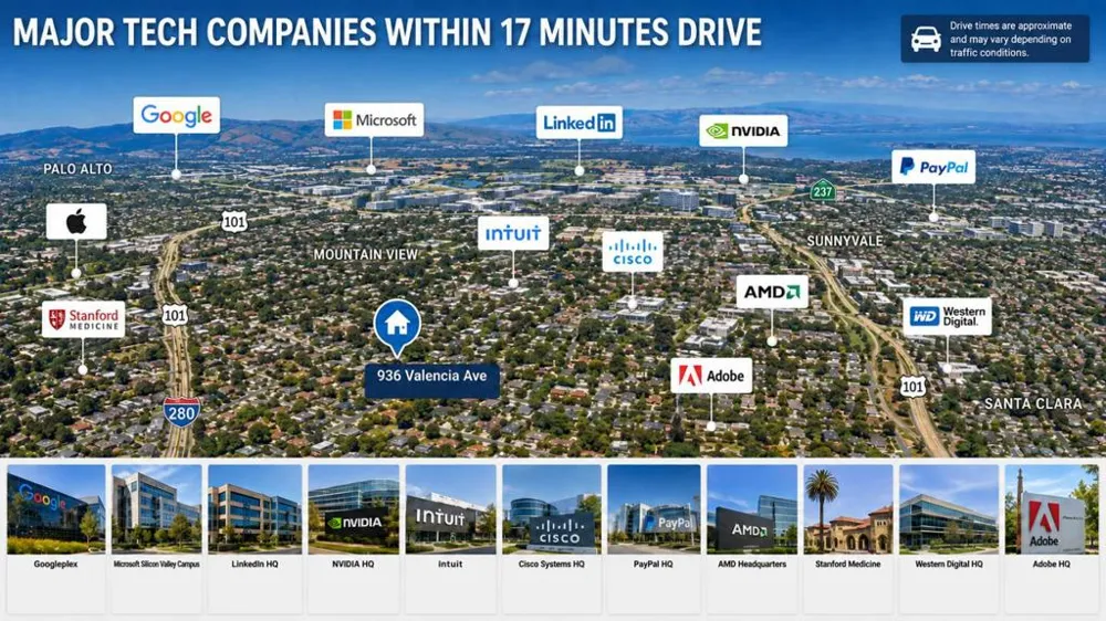 936 Valencia Avenue Mountain View, CA 94040