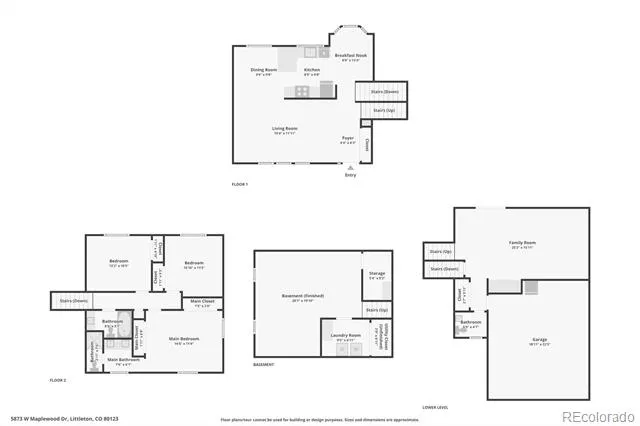 5873 W Maplewood Drive Littleton, CO 80123