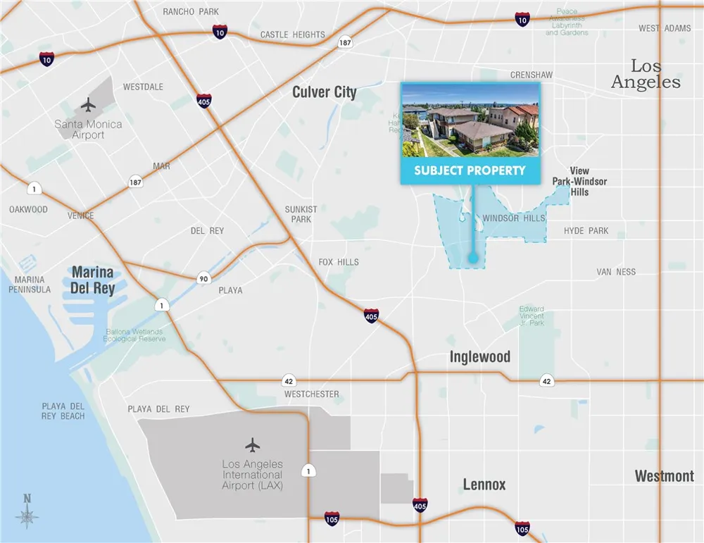 6006 Overhill Los Angeles, CA 90043