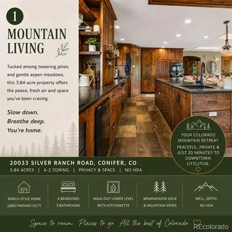 20033 Silver Ranch Road Conifer, CO 80433