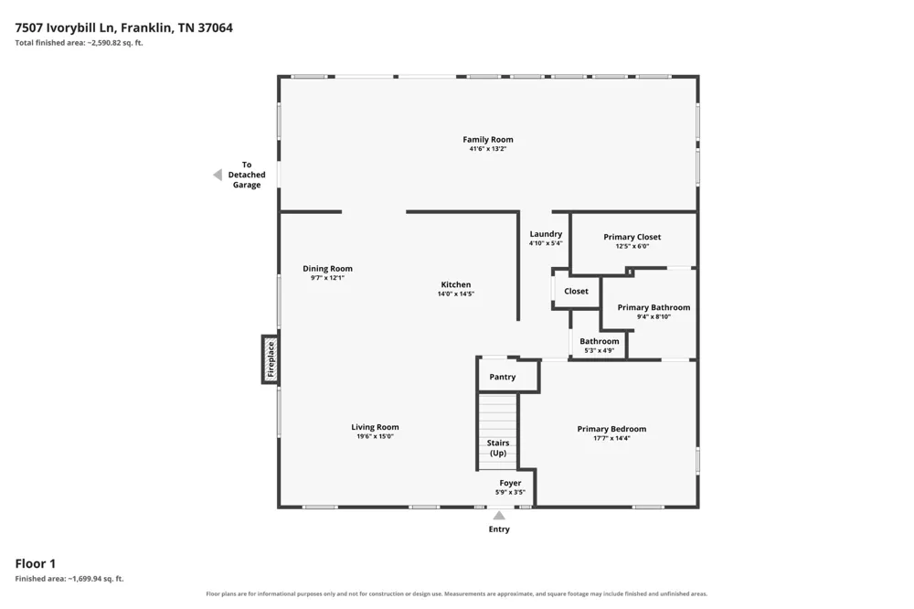 7507 Ivorybill Ln Franklin, TN 37064