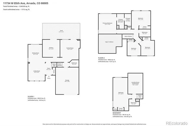 11734 W 85th Avenue Arvada, CO 80005