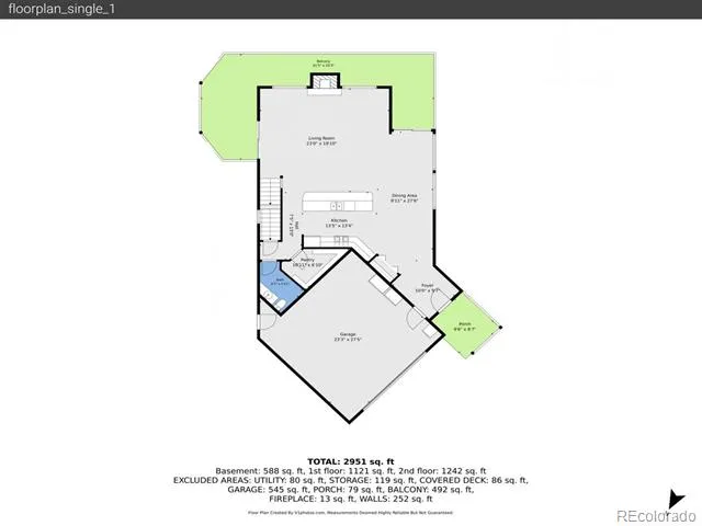 1407 Delwood Drive Bailey, CO 80421