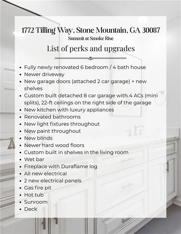 1772 Tilling Way Stone Mountain, GA 30087