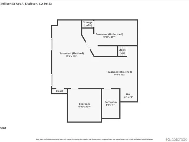 5930 S Jellison Street #A Littleton, CO 80123