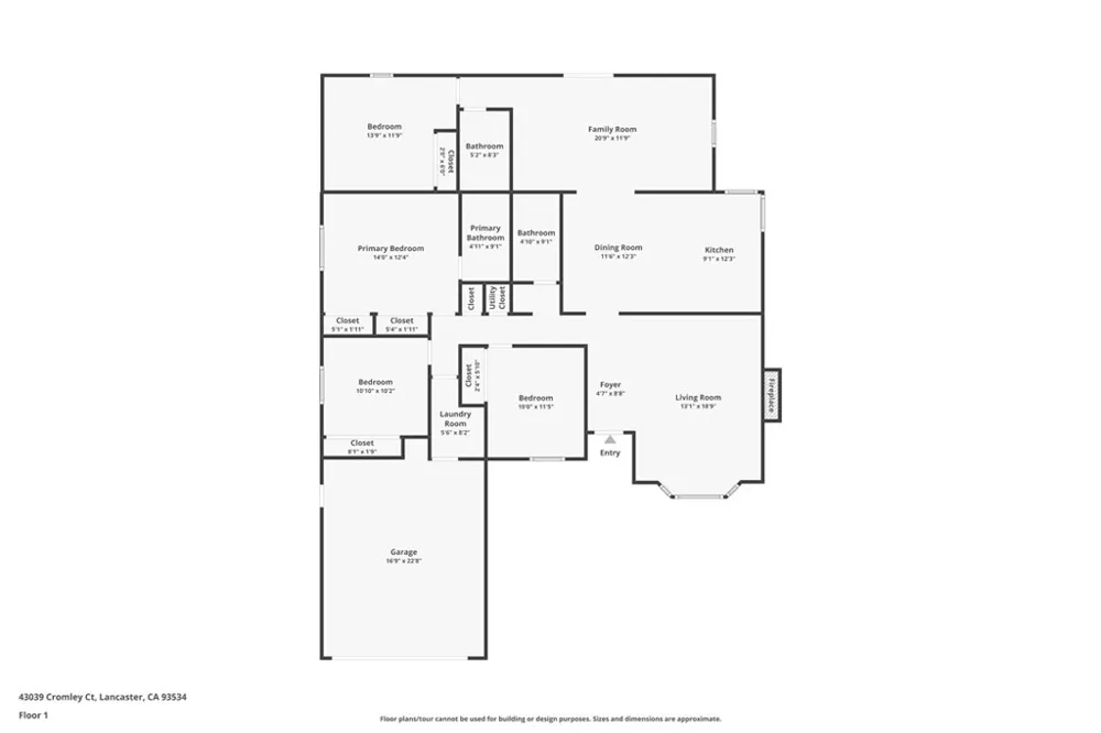 43039 Cromley Court Lancaster, CA 93534
