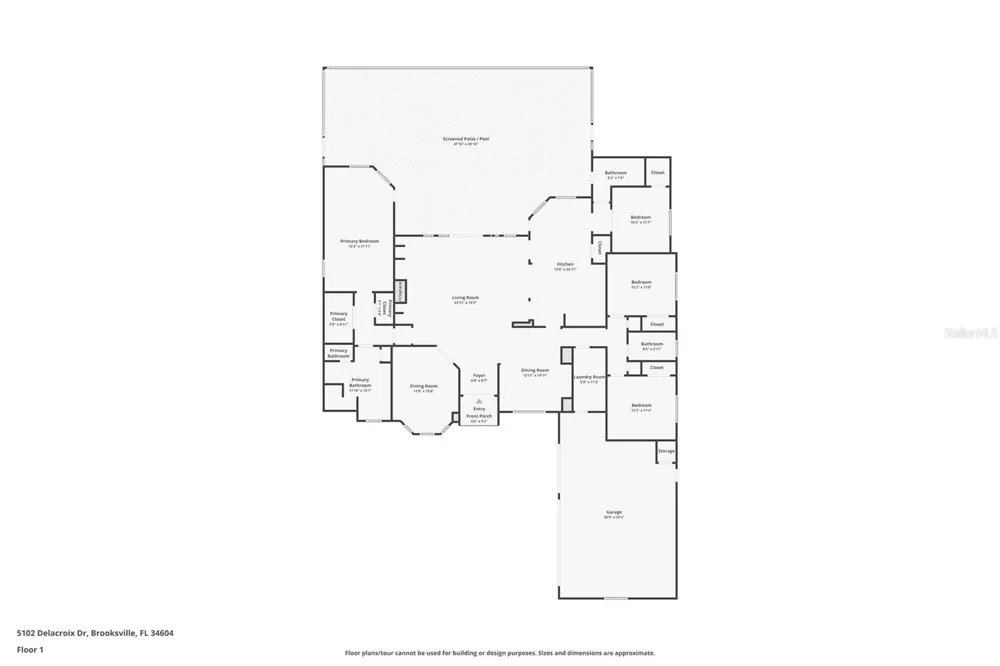 5102 DELACROIX DRIVE Brooksville, FL 34604