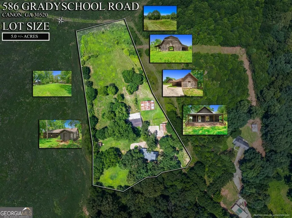 586 Grady School RD Canon, GA 30520