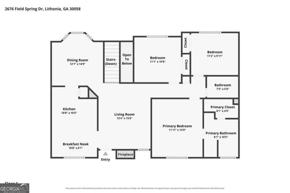 2676 Field Spring DR Lithonia, GA 30058
