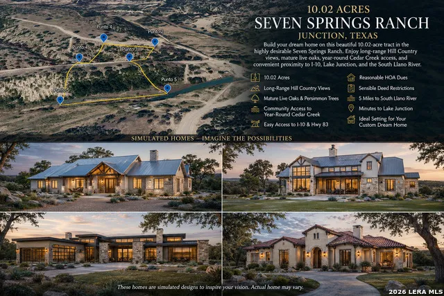 LOT 27 Seven Springs Ranch Junction, TX 76849