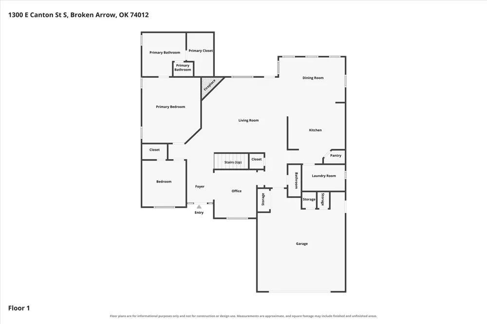 1300 E Canton Street Broken Arrow, OK 74012
