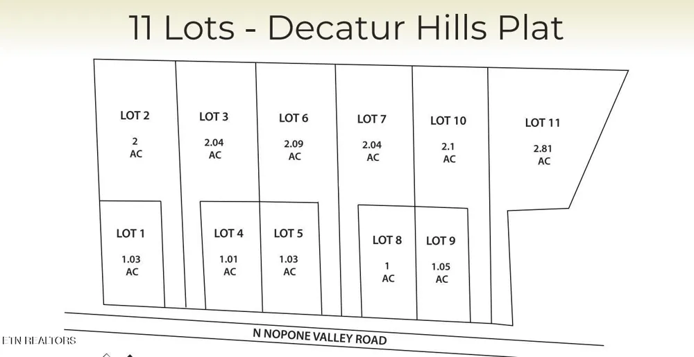 5 N Nopone Valley Rd Decatur, TN 37322