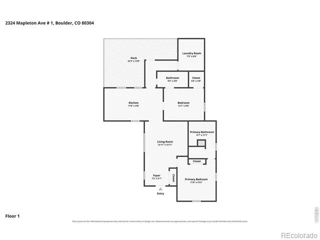 2324 Mapleton Avenue #A Boulder, CO 80304