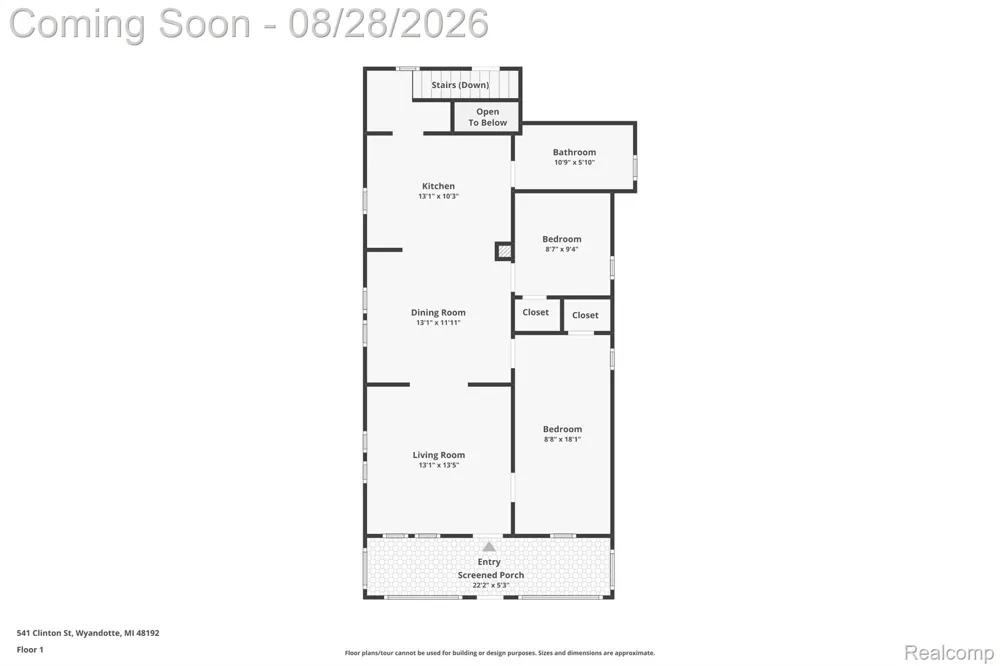 541 Clinton Street Wyandotte City, MI 48192