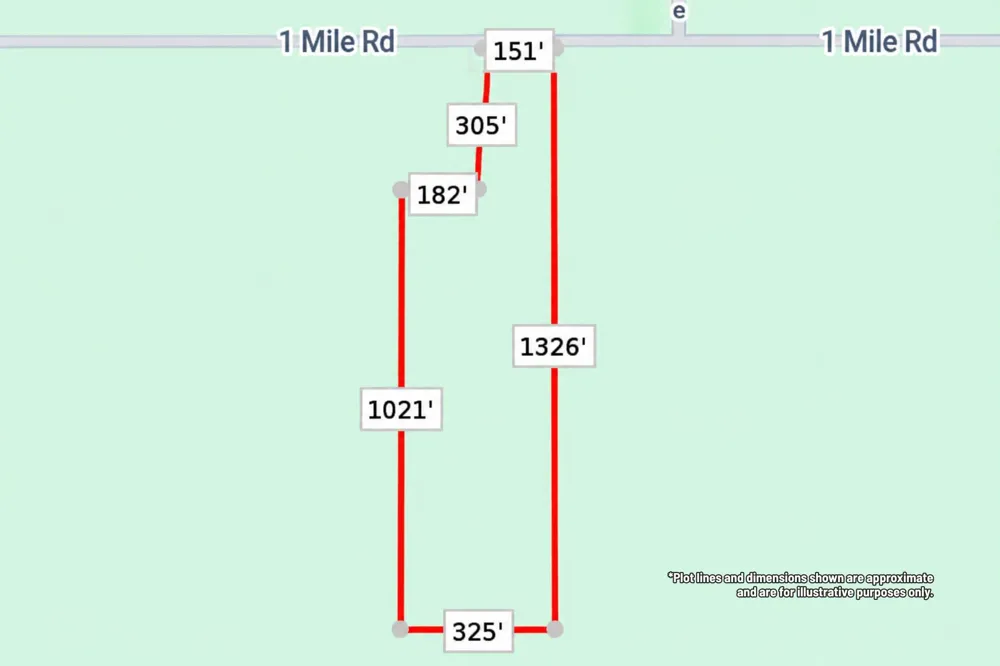 1 Mile Road Morley, MI 49336