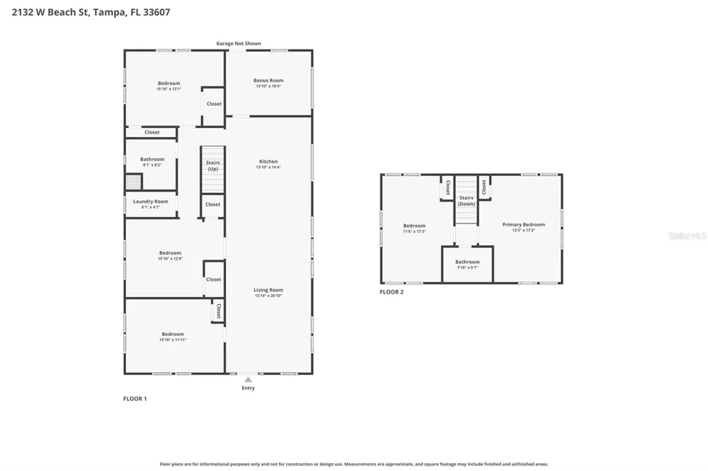 2132 W BEACH STREET Tampa, FL 33607