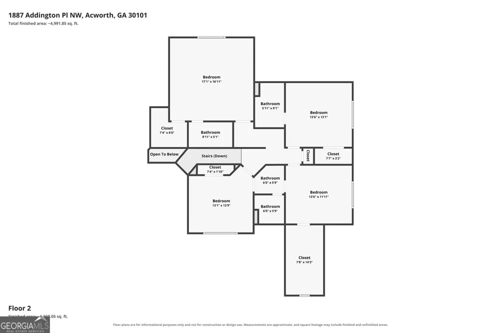 1887 Addington PL NW Acworth, GA 30101