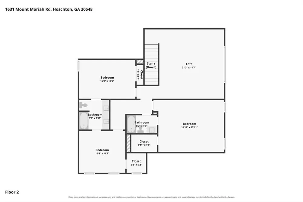 1631 Mount Moriah Road Hoschton, GA 30548