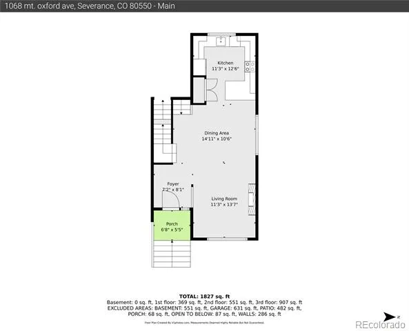 1068 Mt Oxford Avenue Severance, CO 80550