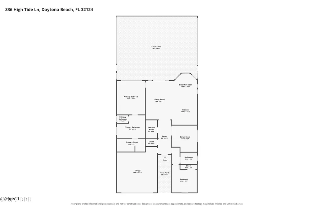 336 High Tide Lane Daytona Beach, FL 32124