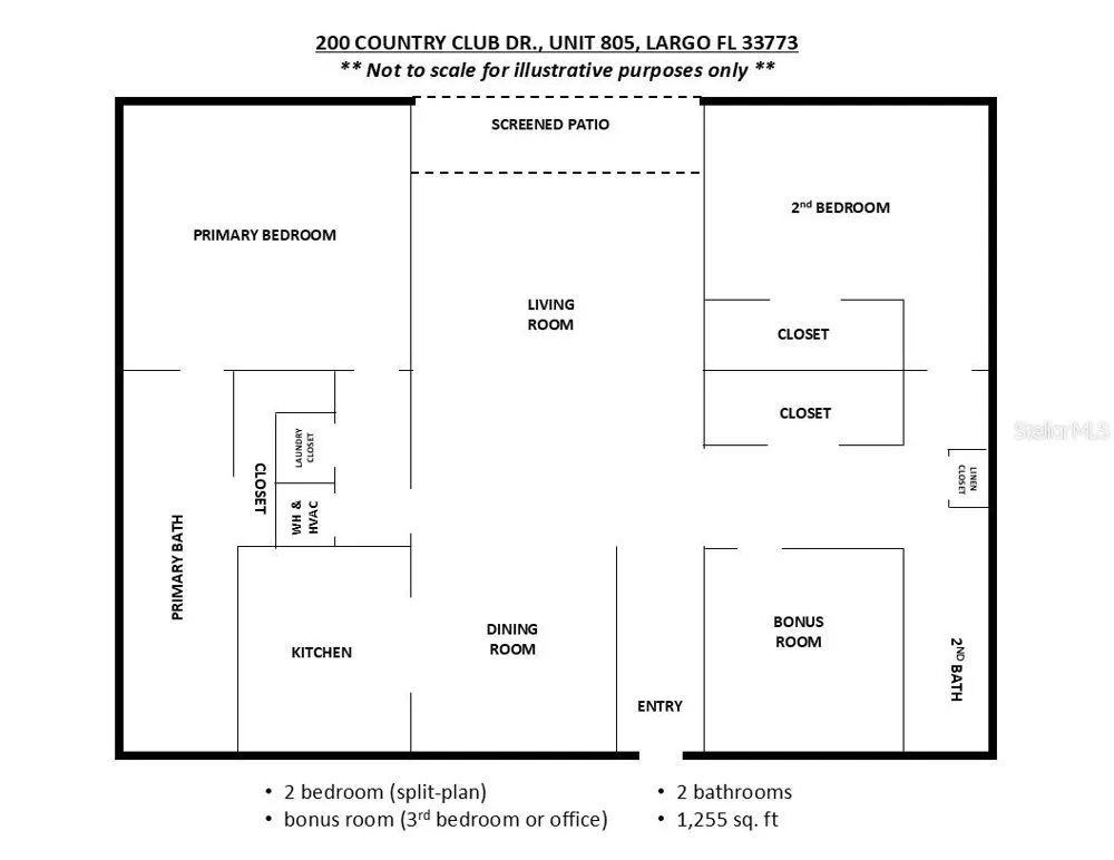200 COUNTRY CLUB DRIVE #805 Largo, FL 33771