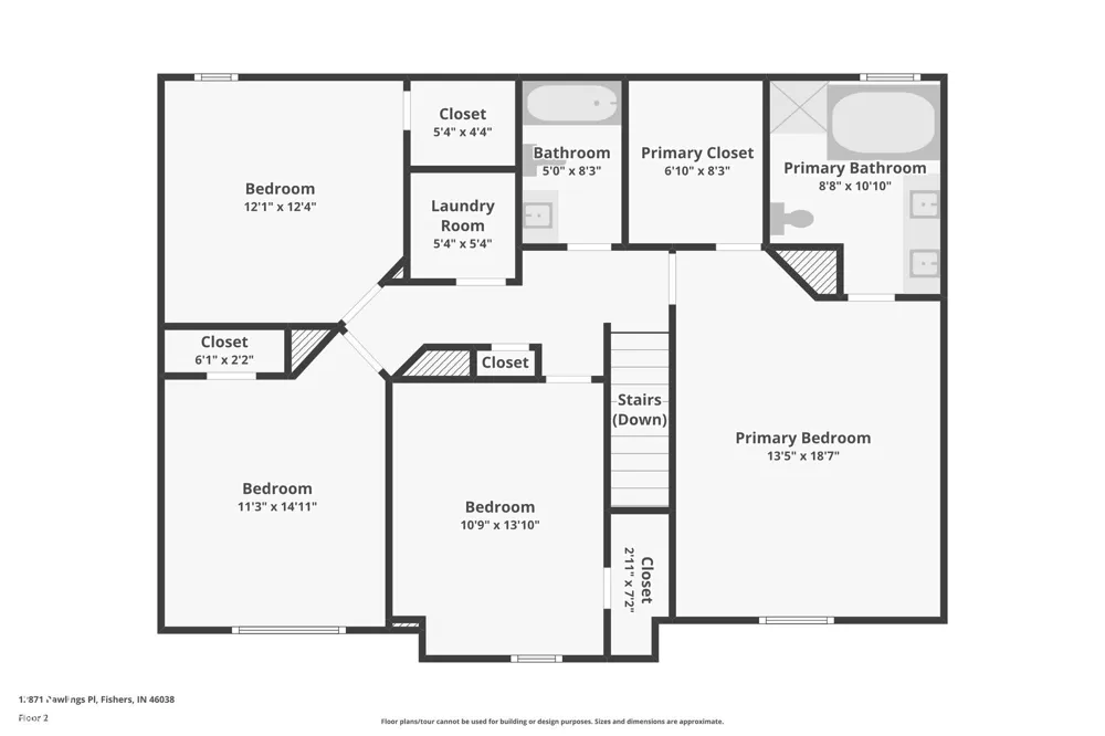 12871 Rawlings Place Fishers, IN 46038