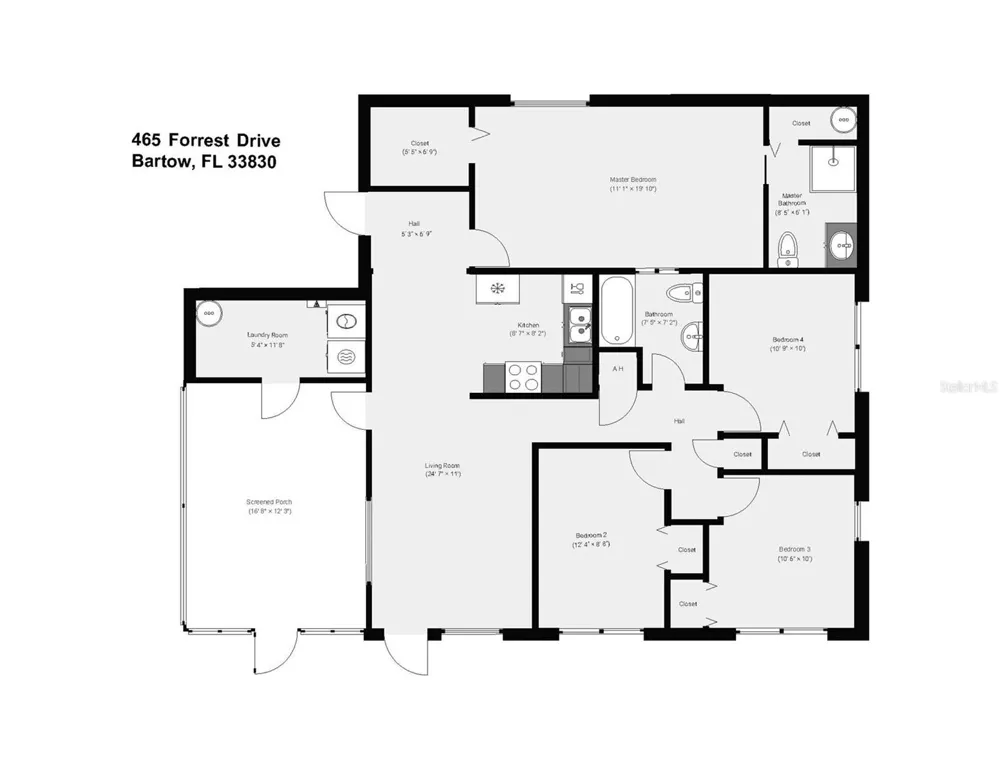465 FORREST DRIVE Bartow, FL 33830