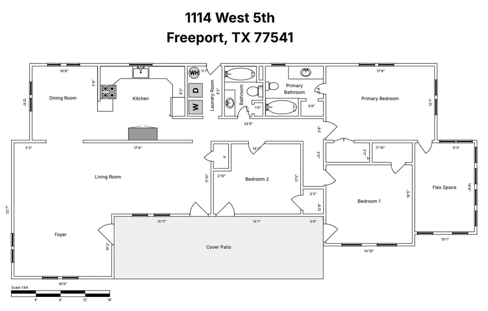 1114 W 5th Street Freeport, TX 77541
