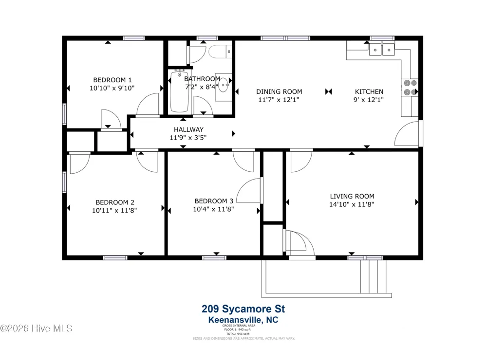 209 Sycamore Street Kenansville, NC 28349