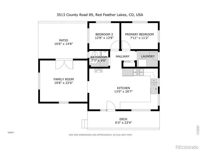 3513 County Road 89 Red Feather Lakes, CO 80545