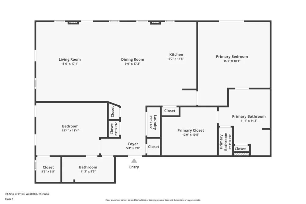 49 Arta Drive #104 Westlake, TX 76262
