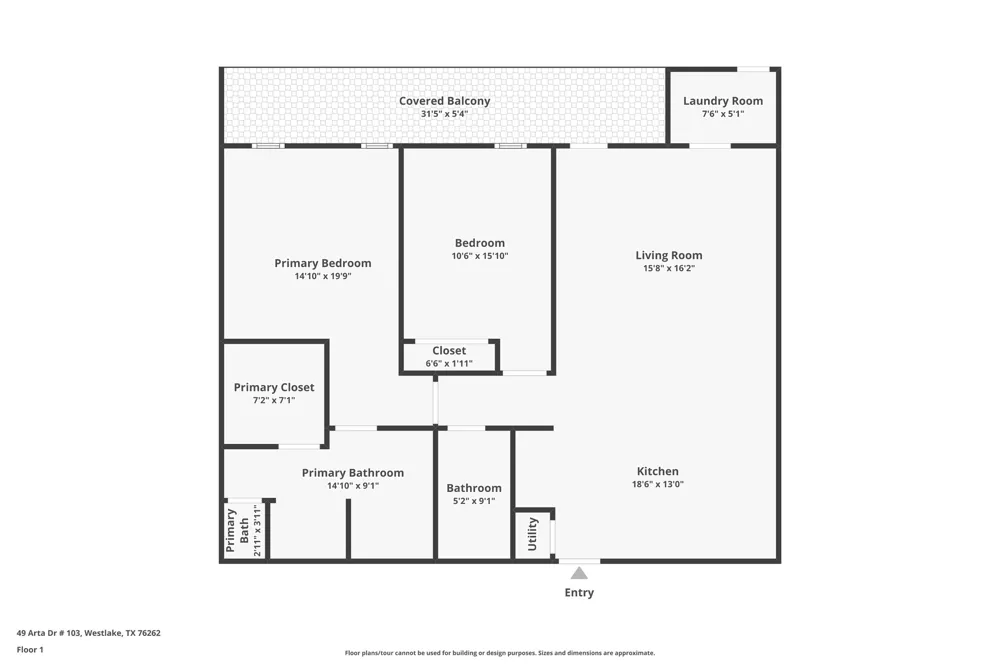 49 Arta Drive #103 Westlake, TX 76262