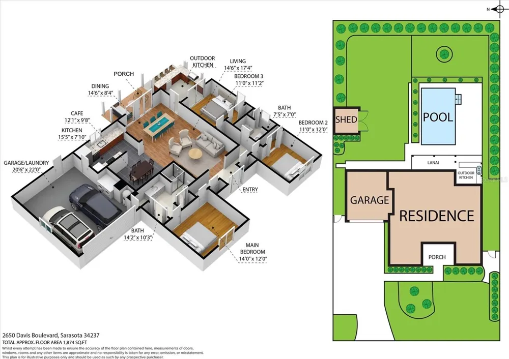 2650 DAVIS BOULEVARD Sarasota, FL 34237