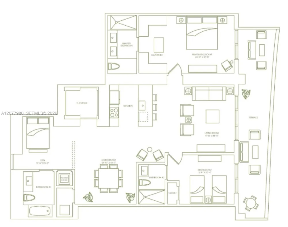 1010 Brickell Ave #1402 Miami, FL 33131
