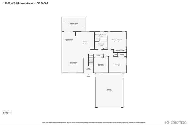 12869 W 68th Avenue Arvada, CO 80004