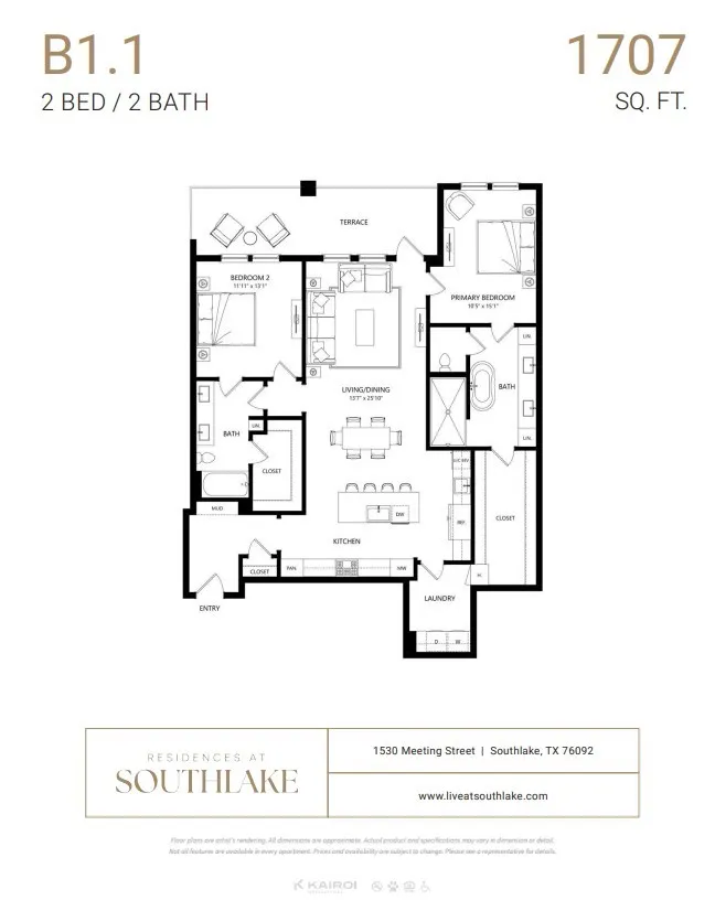 1530 Meeting Street #2104 Southlake, TX 76092