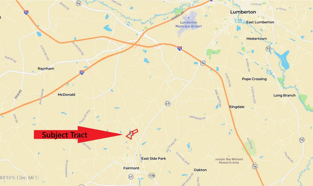 Tbd Chicken Road Fairmont, NC 28340