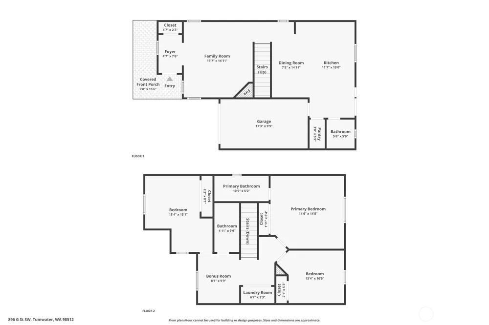 896 G STREET SE Tumwater, WA 98512