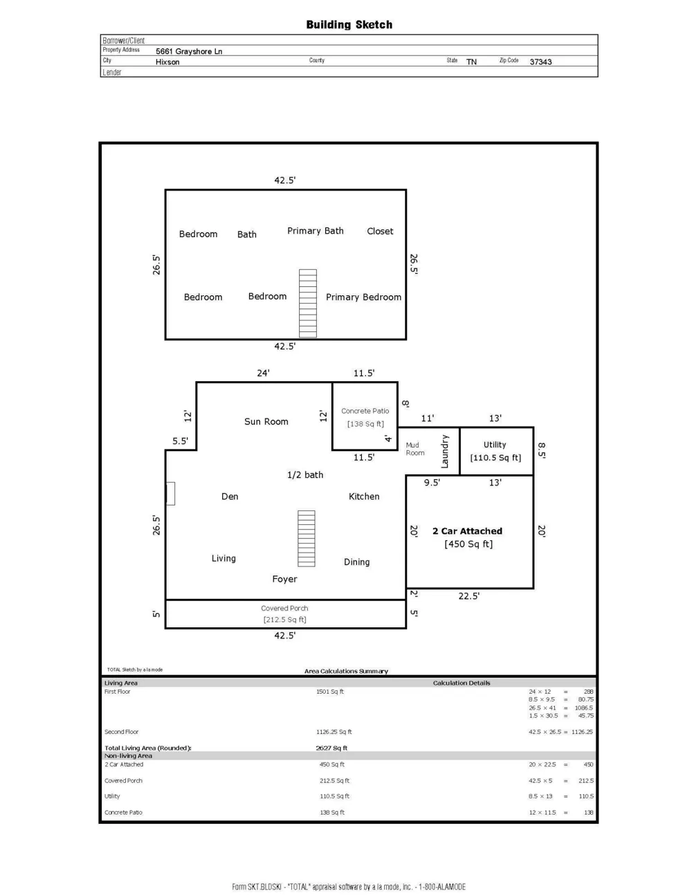 5661 Grayshore Lane Hixson, TN 37343