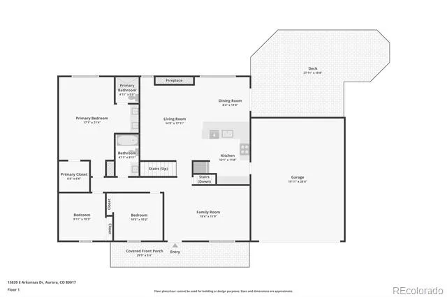 15839 E Arkansas Drive Aurora, CO 80017