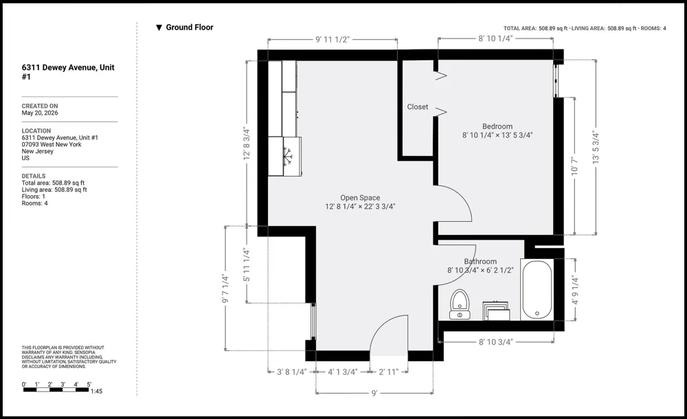 6311 DEWEY AVE West New York, NJ 07093