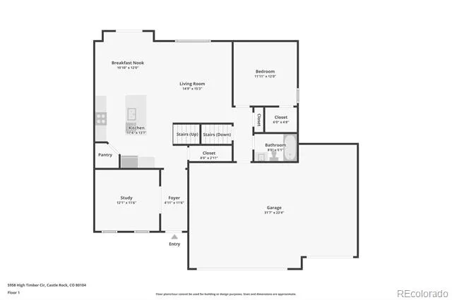 5958 High Timber Circle Castle Rock, CO 80104