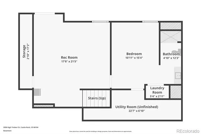 5958 High Timber Circle Castle Rock, CO 80104