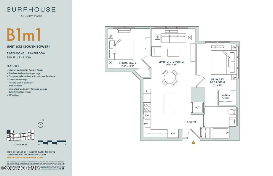 1150 Kingsley Street #632 Asbury Park, NJ 07712