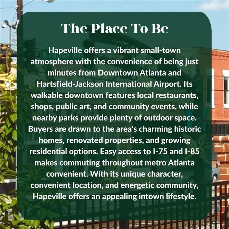 3160 Lake Avenue Hapeville, GA 30354