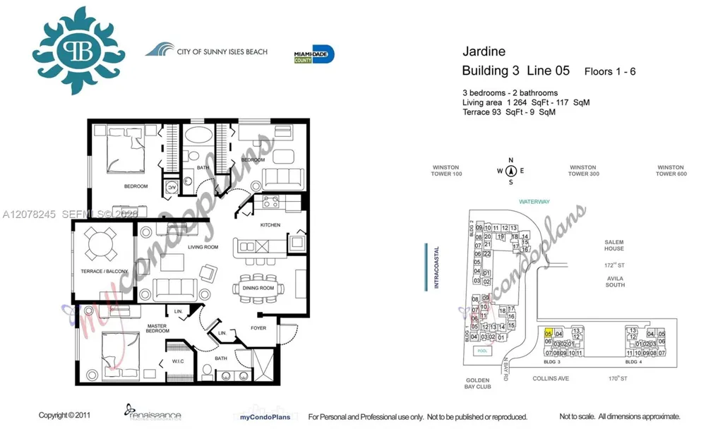 17125 Bay Rd #3105 Sunny Isles Beach, FL 33160