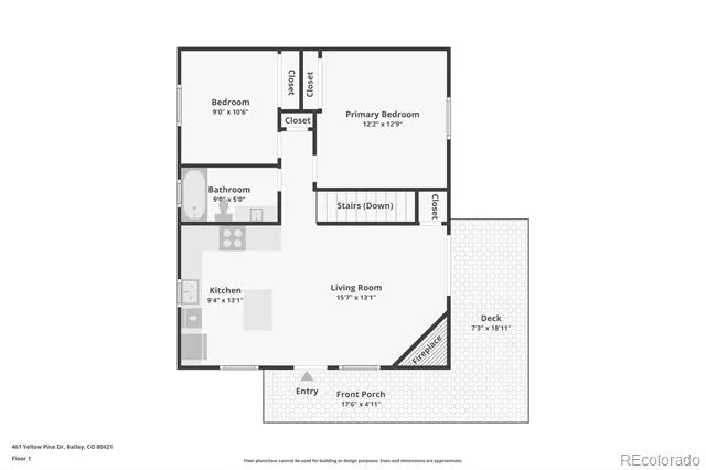 461 Yellow Pine Drive Bailey, CO 80421